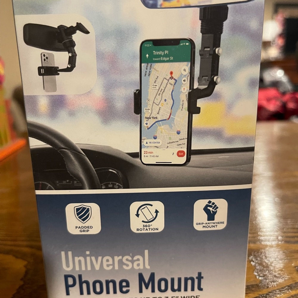 Universal Phone Mount - Black